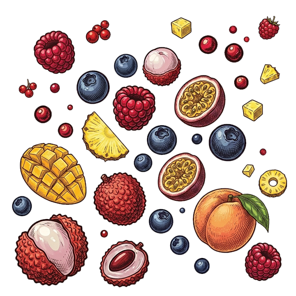 Fruits mûrs — saké fruité élégant